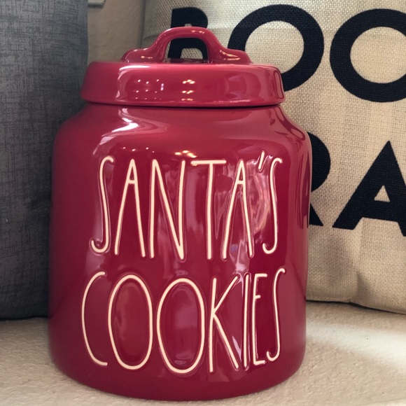 Rae Dunn Other - 🤩HP🤩 NWT Rae Dunn Santa’s Cookies Jar